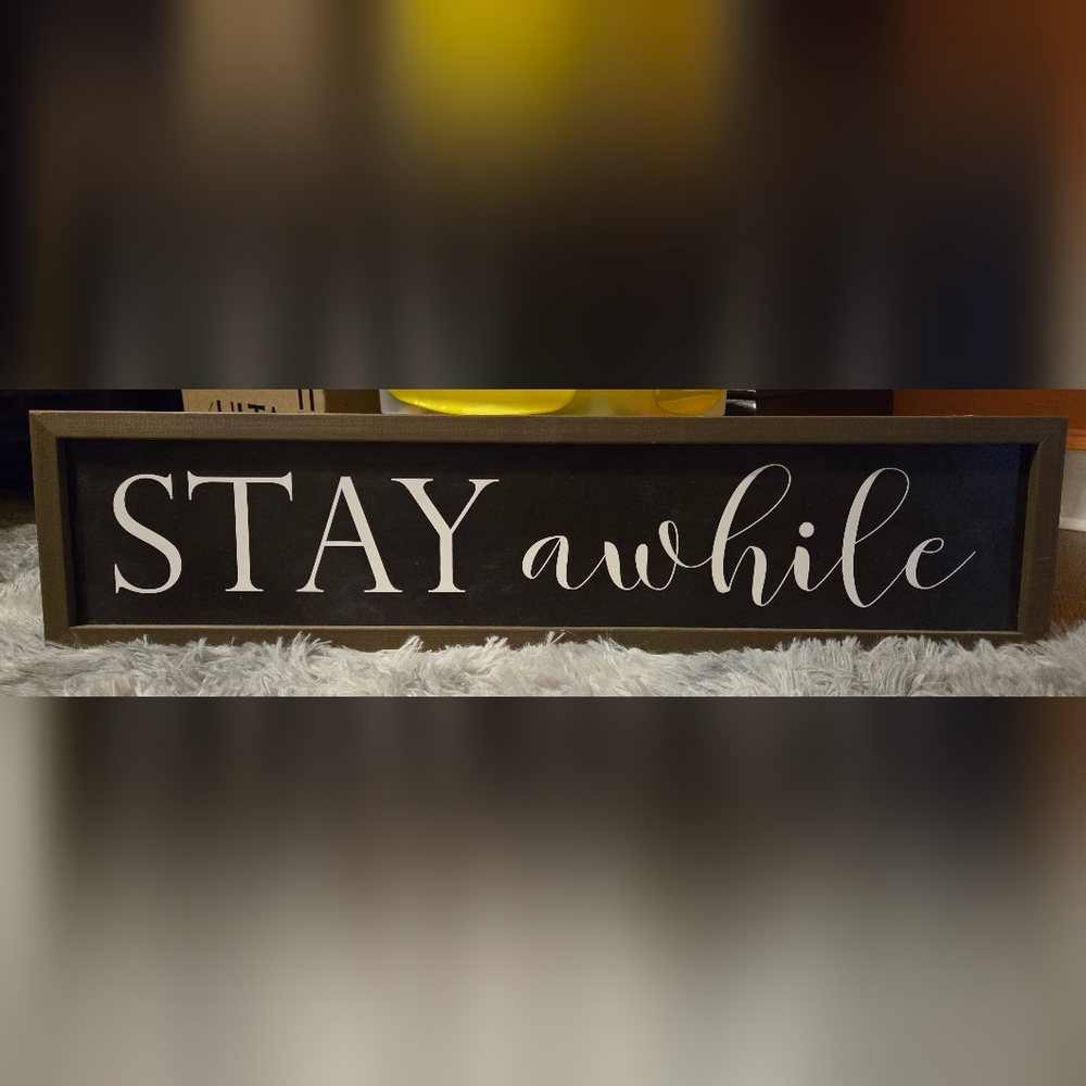 Wood wall decor